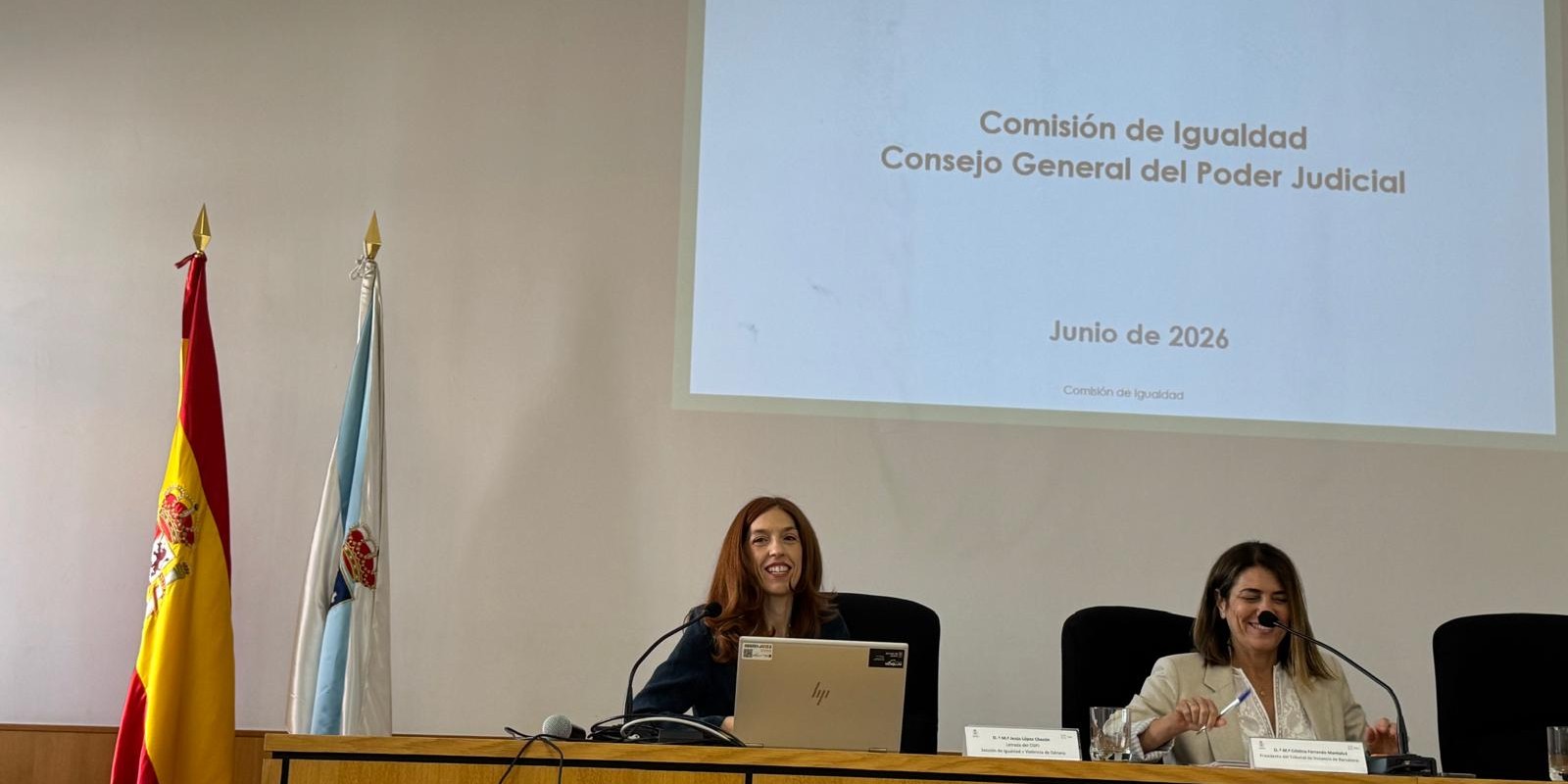 Presentación de la Comisión de Igualdad a la Carrera Judicial